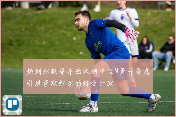 热刺积极争夺西汉姆中场M费并考虑引进萨默维尔的转会计划